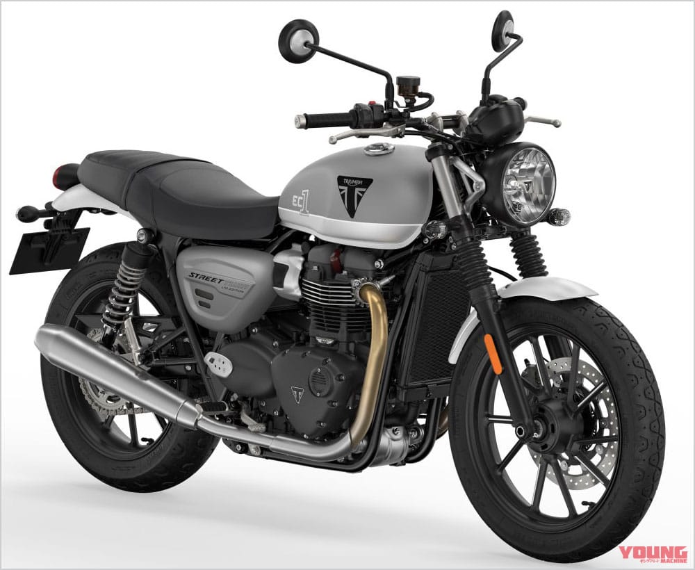 画像 No.1/8] トライアンフ スピードツイン900シリーズ[新型バイク