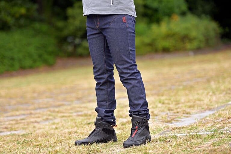 クシタニ エクスパンドウインドカットデニム】起毛素材と透湿防風