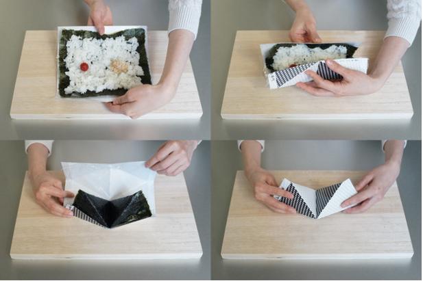 折り紙＋おにぎり＝「オリニギリ」 東日本大震災のボランティア活動