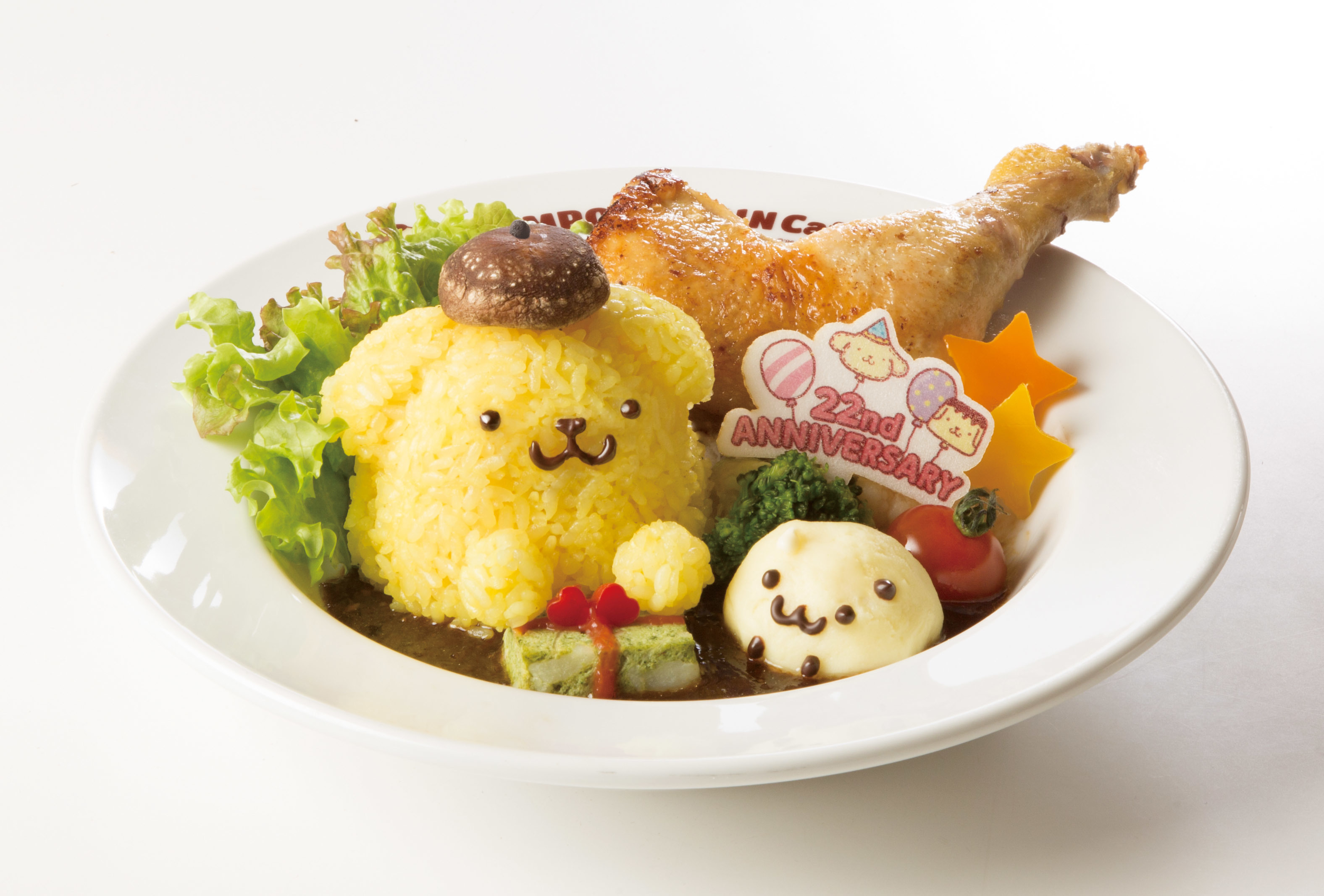 4月16日はポムポムプリンのお誕生日♪ 「ポムポムプリンカフェ」に