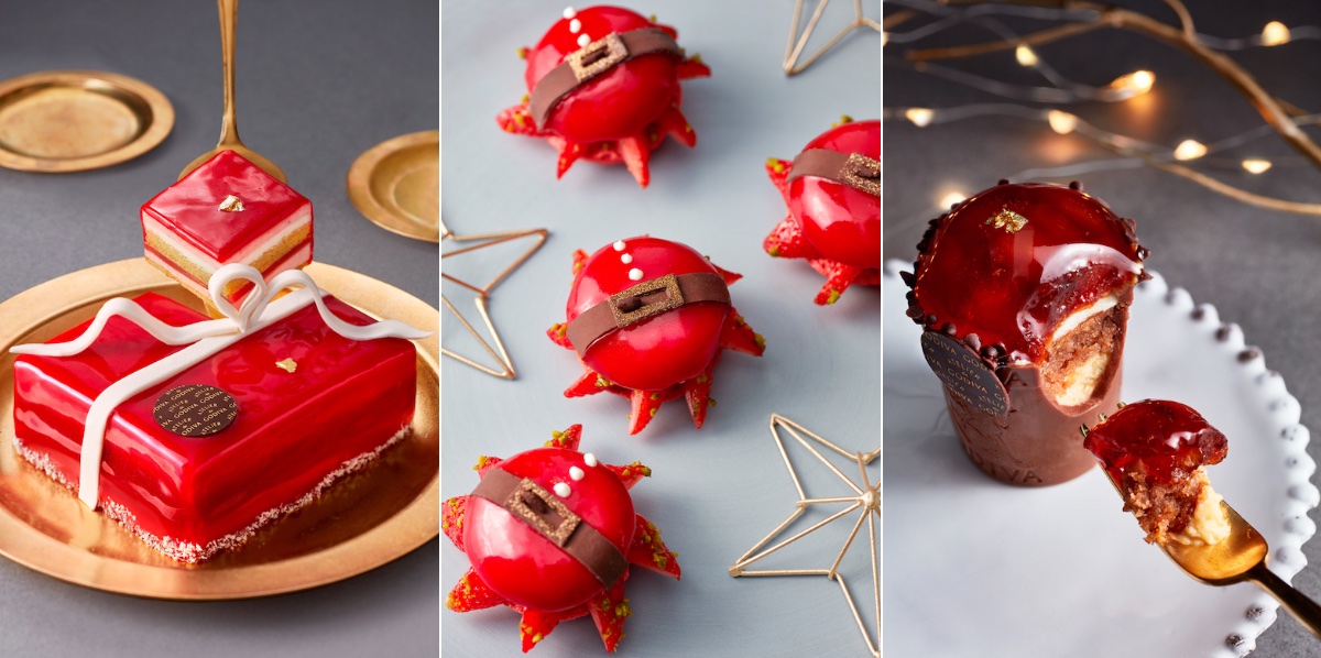 ゴディバに小さな太っちょサンタがいっぱい♡クリスマス限定のマカロン