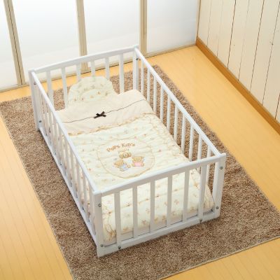 おふとんサークル（ひのきすのこ床板付き） | 国産ベビーベッド製造