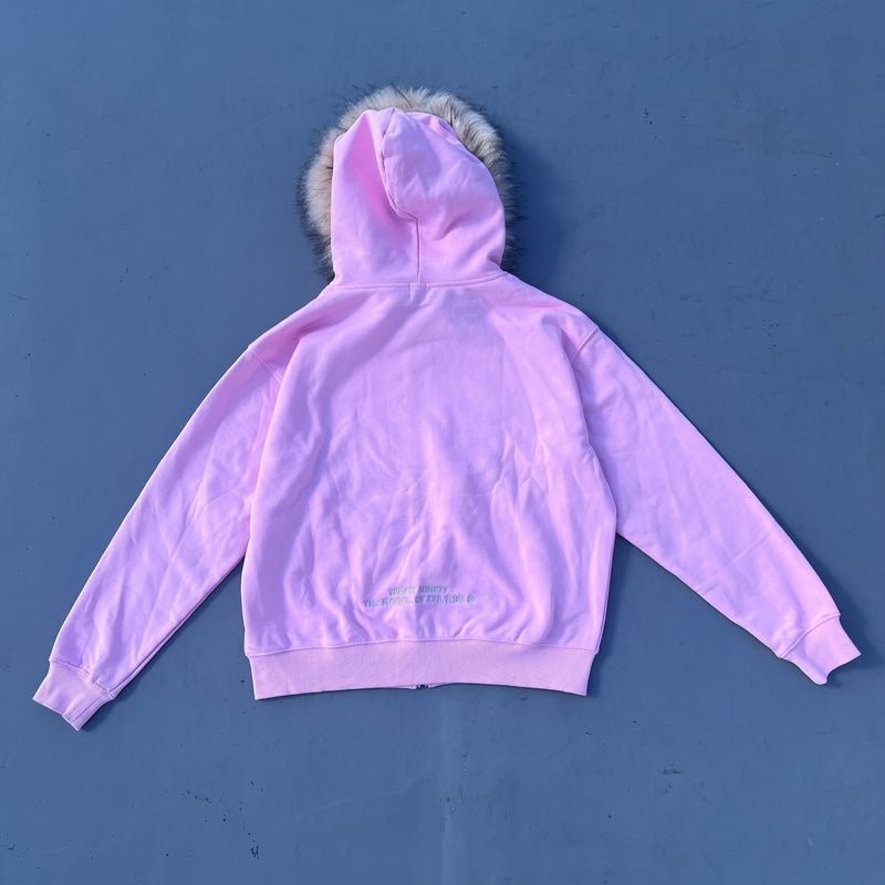 90 Logo Far Zip Hoodie【9090girl】 – YZ