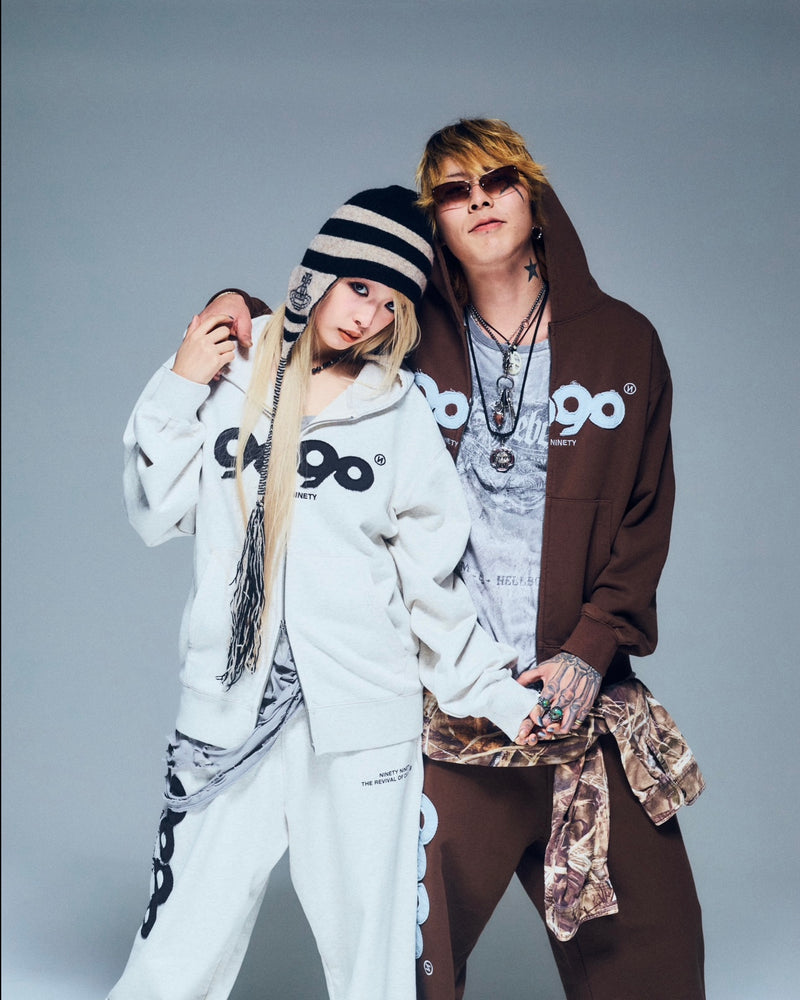 9090 OG Logo Zip Hoodie – YZ