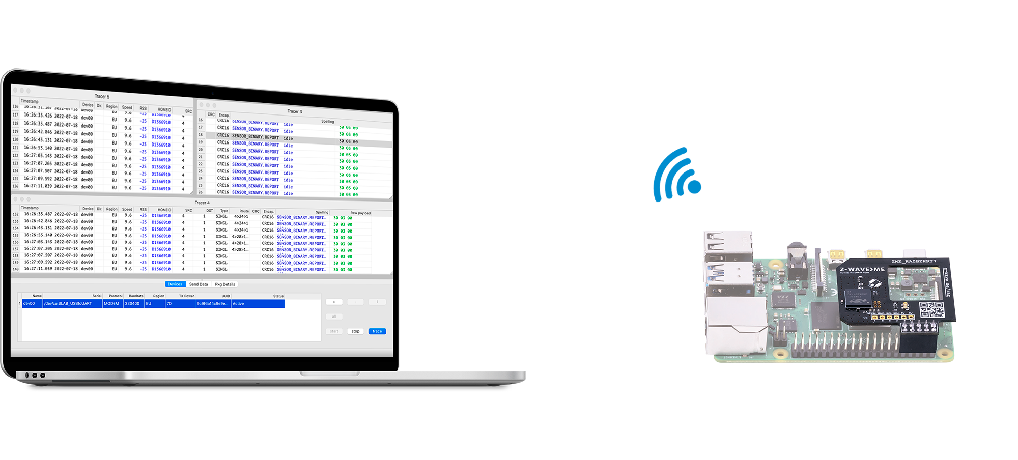 Z-Wave.Me Zniffer and Advanced Radio Toolkit (A.R.T.)