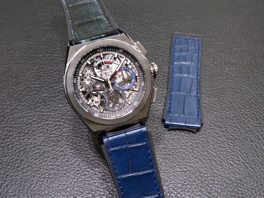 デファイ エル・プリメロ21専用ストラップはゼニスブティック大阪で