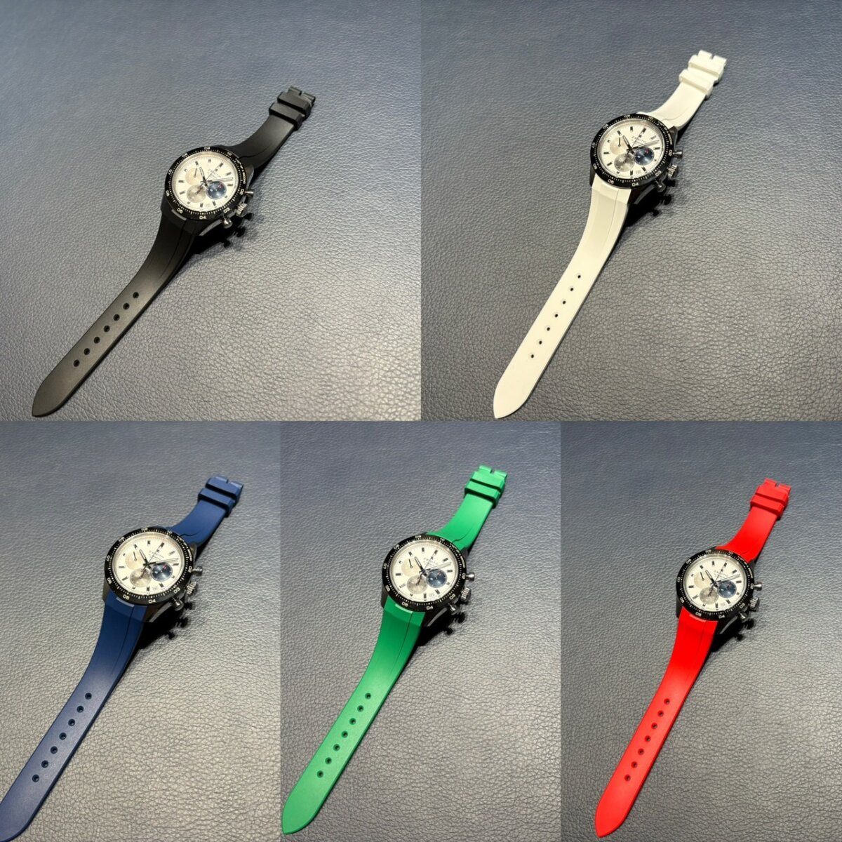 ゼニス】夏はラバーベルトで楽しみたい！クロノマスター スポーツ用