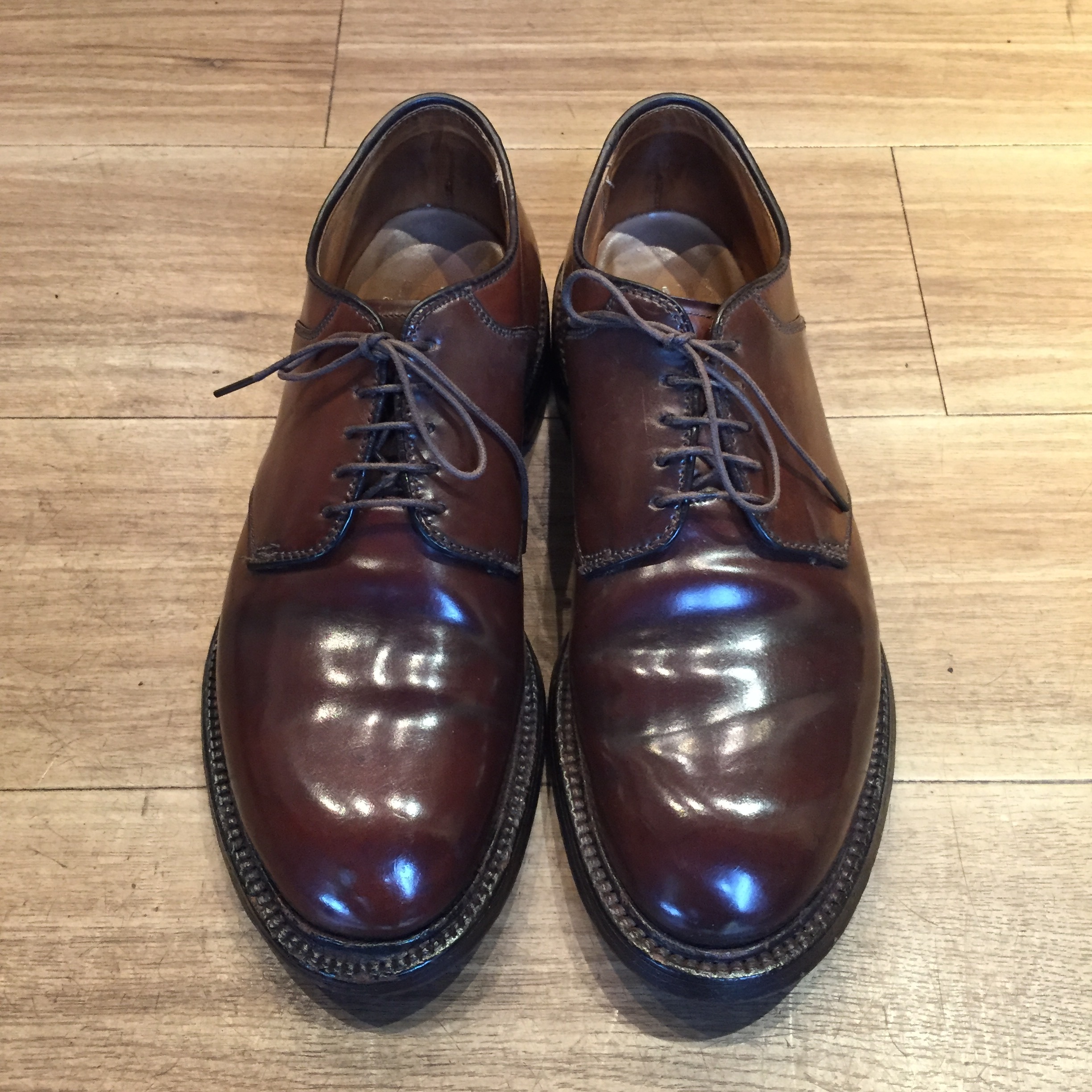 Alden collection|5552（サドルダービー／マホガニーコードバン）前略