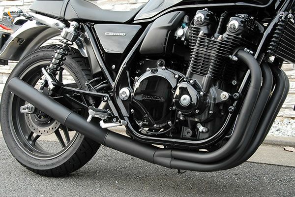 CB1100 JAPANショート管ブラック | 旧車バイクカスタムパーツのゼット