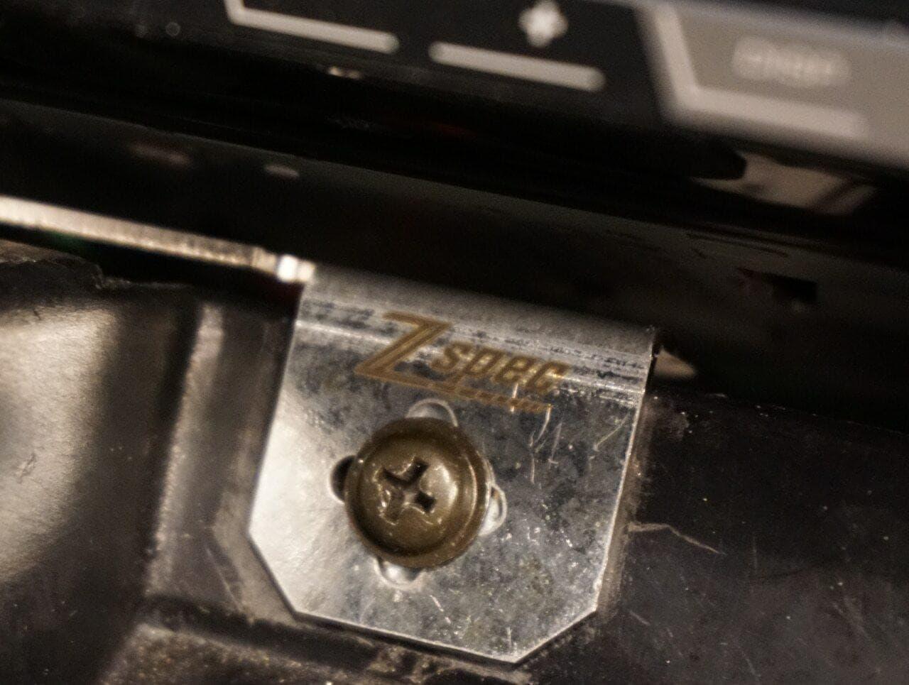 ZSPEC Double-DIN Radio Brackets, Nissan 300zx Z32, fits LHD & RHD