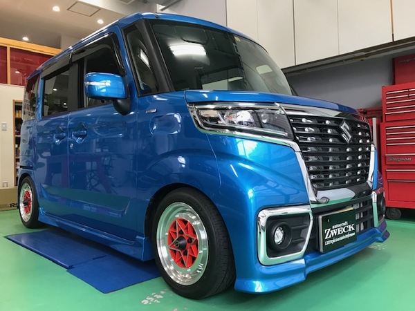 スペーシア カスタム MK53S RSR車高調｜ZWECK(ツヴェック)は大切な愛車