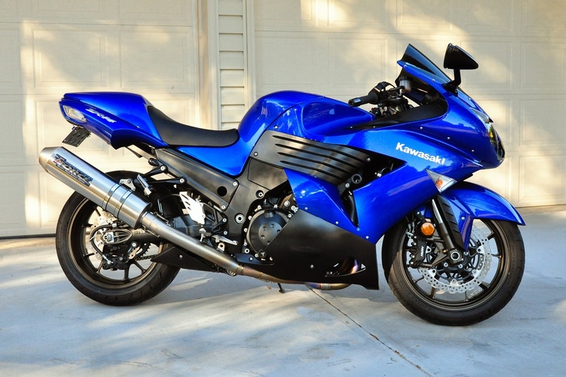 2006 Candy Thunder Blue ZX14