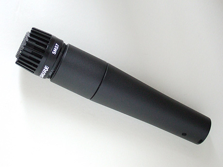 あちゃぴーの自転車通勤 ダイナミックマイク SHURE (シュアー) SM57