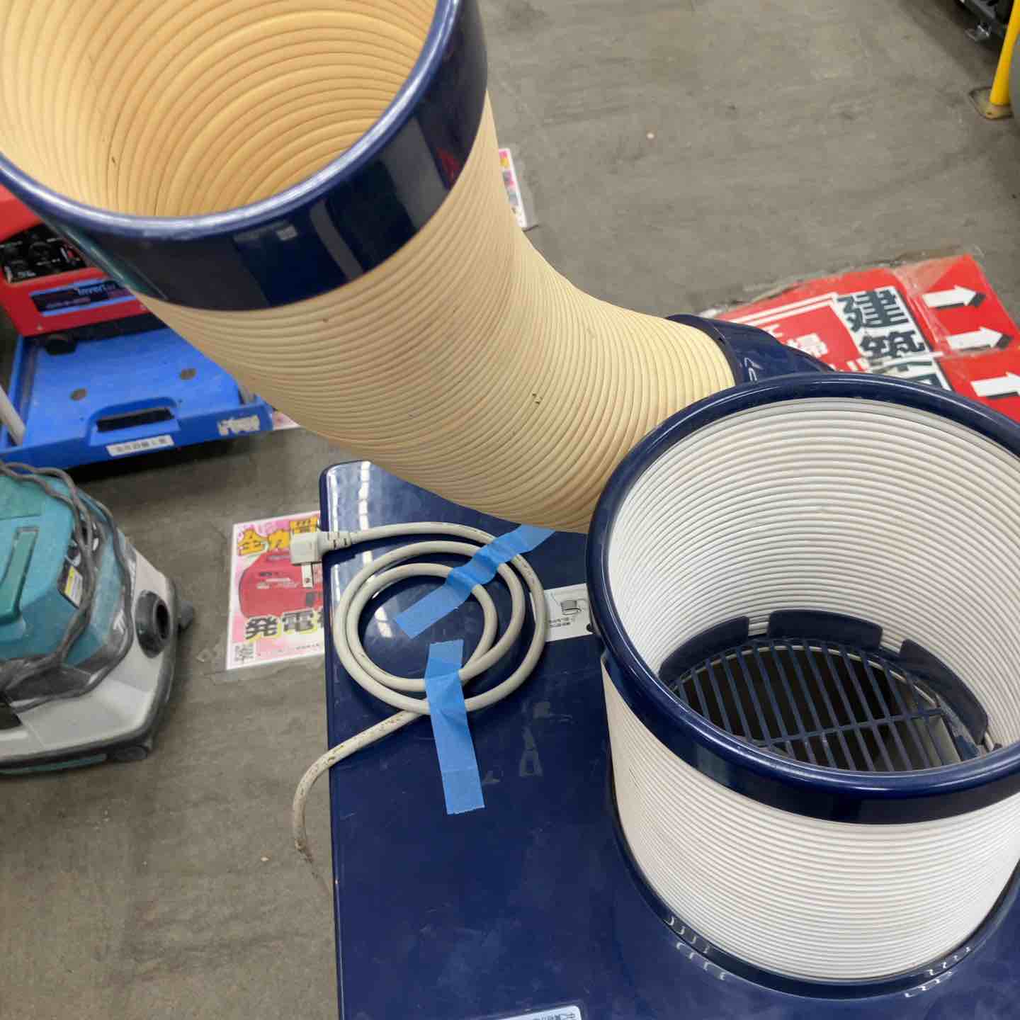 店頭受取り限定】モノタロウ 排熱ダクト付スポットクーラー MJ-ASPH25H