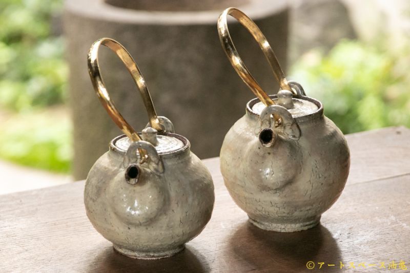 工藤和彦 白樺ホワイト 土瓶 －作家もの陶器・うつわ・アートの通信