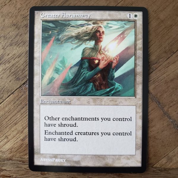 Greater Auramancy #A - MTG - Abyss Proxy Shop: Enhance Your