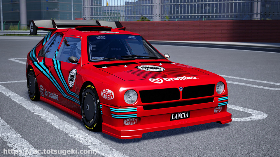 Assetto Corsa】ランチア デルタ ECV1 グループS | GrS Lancia ECV1