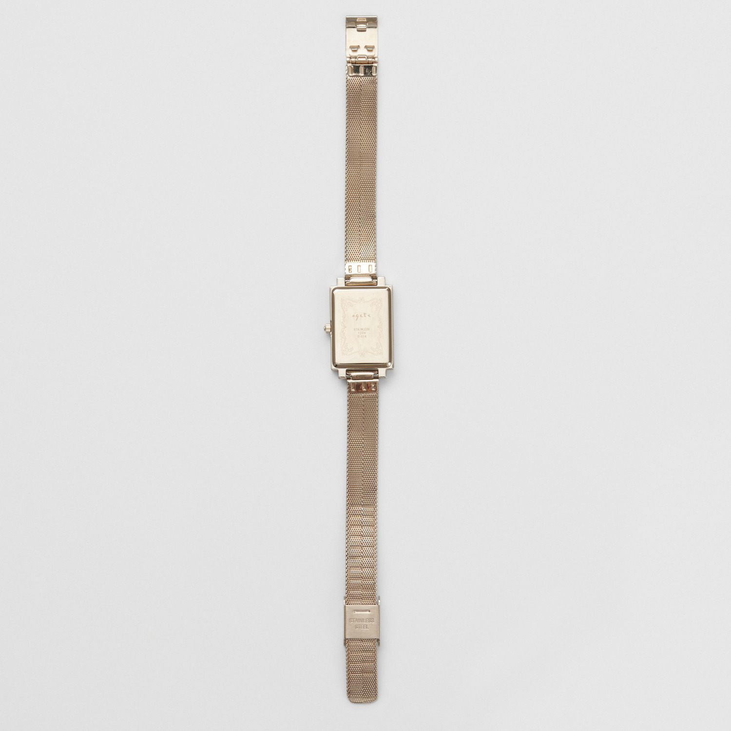 スクエアフェイスウォッチ｜時計｜アガット 公式オンラインストア