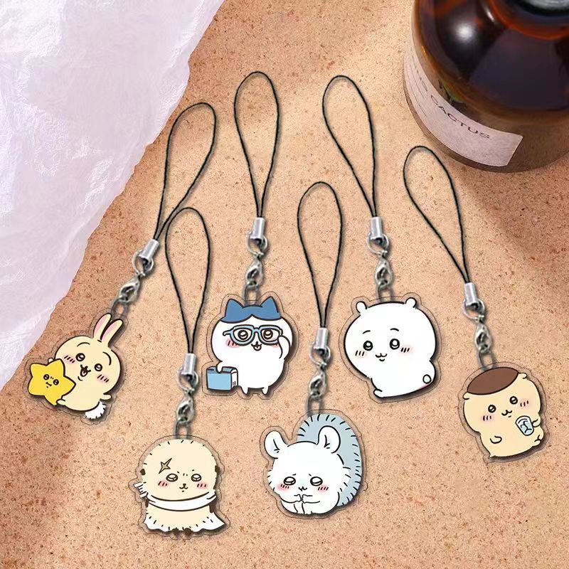Chiikawa Small and Cute Phone Charms - Chiikawa Plush