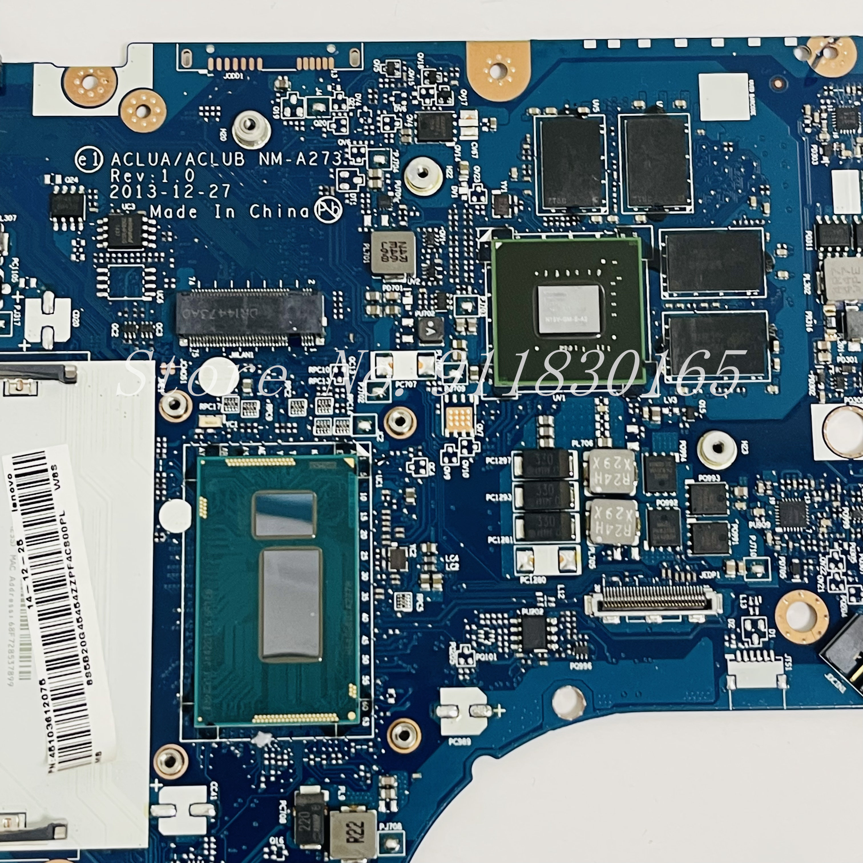 ACLUA/ACLUB NM-A273 Para Lenovo Z40-70 Z50-70 Laptop Placa-mãe Com