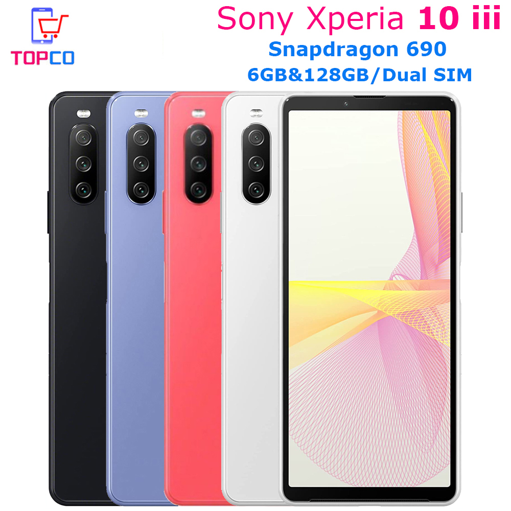 Sony Xperia 10 III XQ-BT52 128GB 5G Unlocked Android Mobile phone