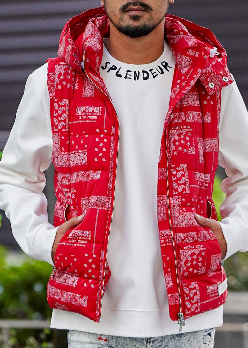 RTEG ペイズリー/O.Eベスト | adamsJUGGLER（アダムスジャグラー）公式