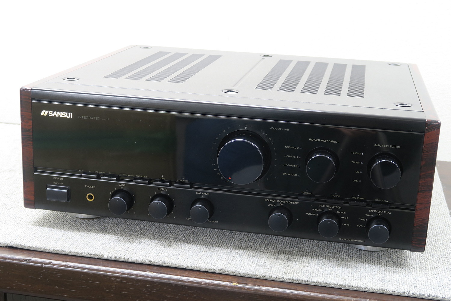 通電確認のみ】SANSUI 山水 サンスイ AU-α999DGプリメインアンプ 通電