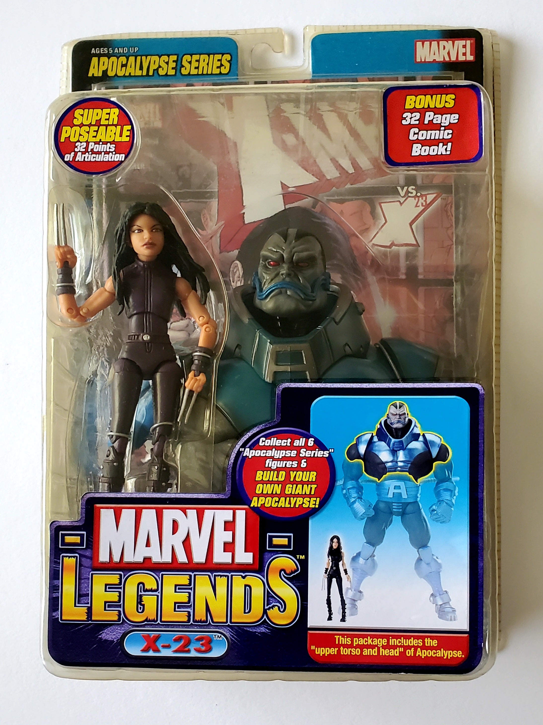 Marvel Legends Apocalypse Series X-23 (purple costume) 6-Inch
