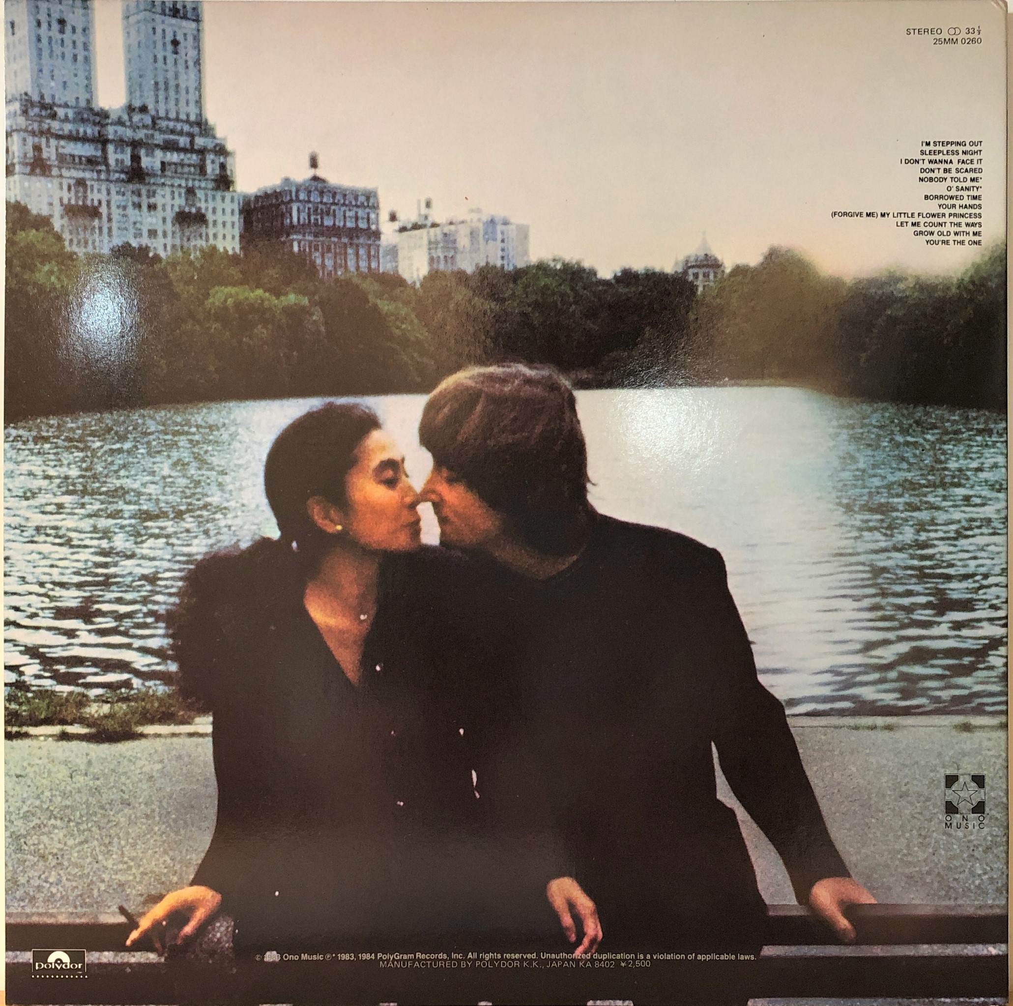 John Lennon & Yoko Ono ‎– Milk And Honey | 中古レコード通販・買取