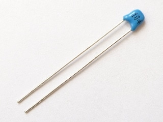 マイカコンデンサ1μF2個とSMコンデンサ0.1μF2個絶縁台付きセット 2