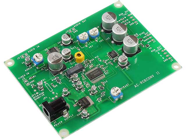 ビデオ信号→アナログRGBコンバーター・ユニット(Ver.2): キット一般