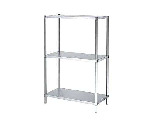 ステンレスラック （SUS304・ベタ棚3段仕様） 588×438