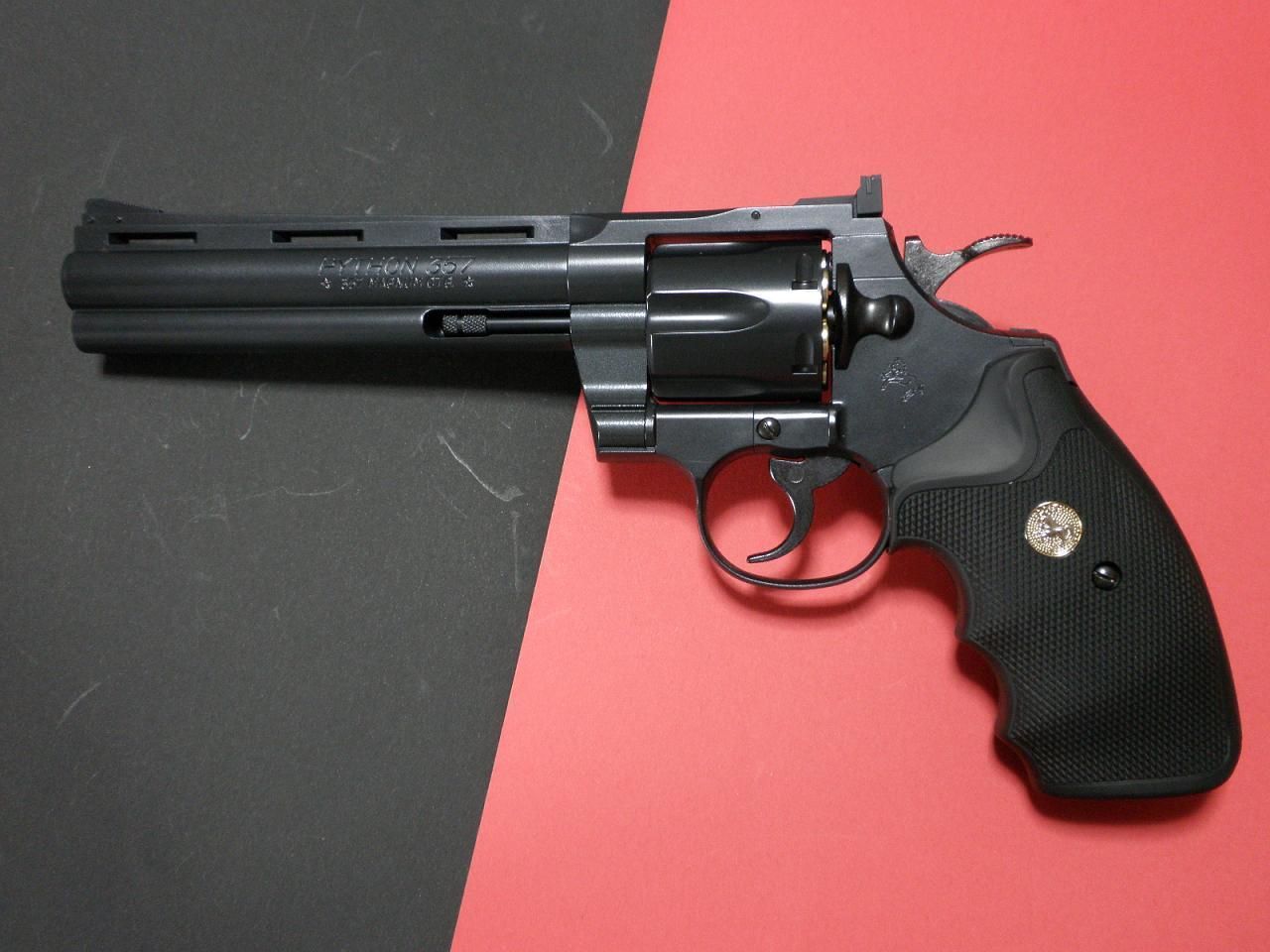 パイソン 6インチ ガスガン 東京マルイ コルト HW 前期型 ガス