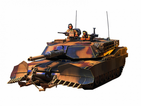 Buy 1/35 M1A1 Abrams w/Mine Plow online for32,50€ | AK-Interactive