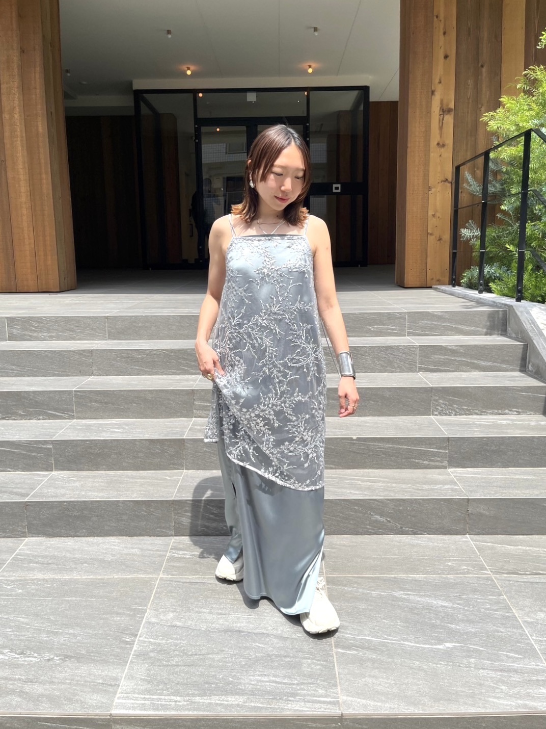 ヤエ】大人が着やすいキャミワンピ by 佐藤愛美｜着こなしサンプル｜AMARC