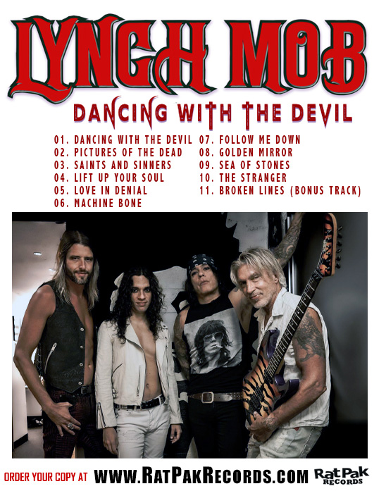 ジョージ・リンチ率いるリンチ・モブ ラスト・アルバム『Dancing With