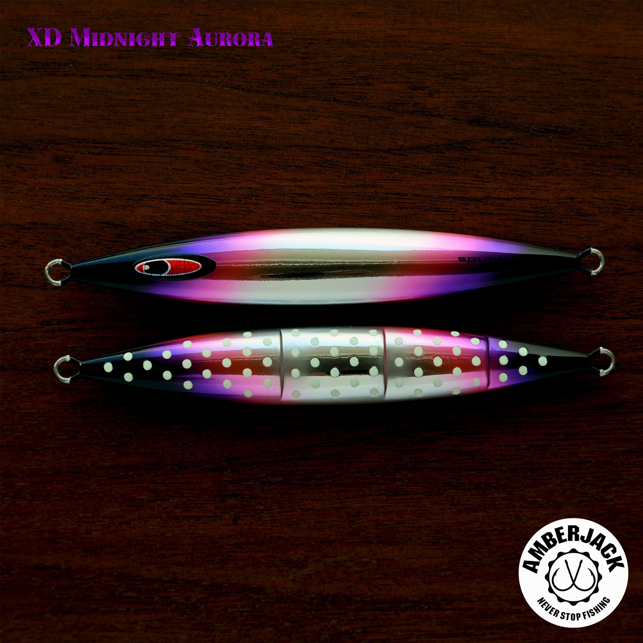 スパンキー XDミッドナイトオーロラ / 裏ドットグロー シーフロア