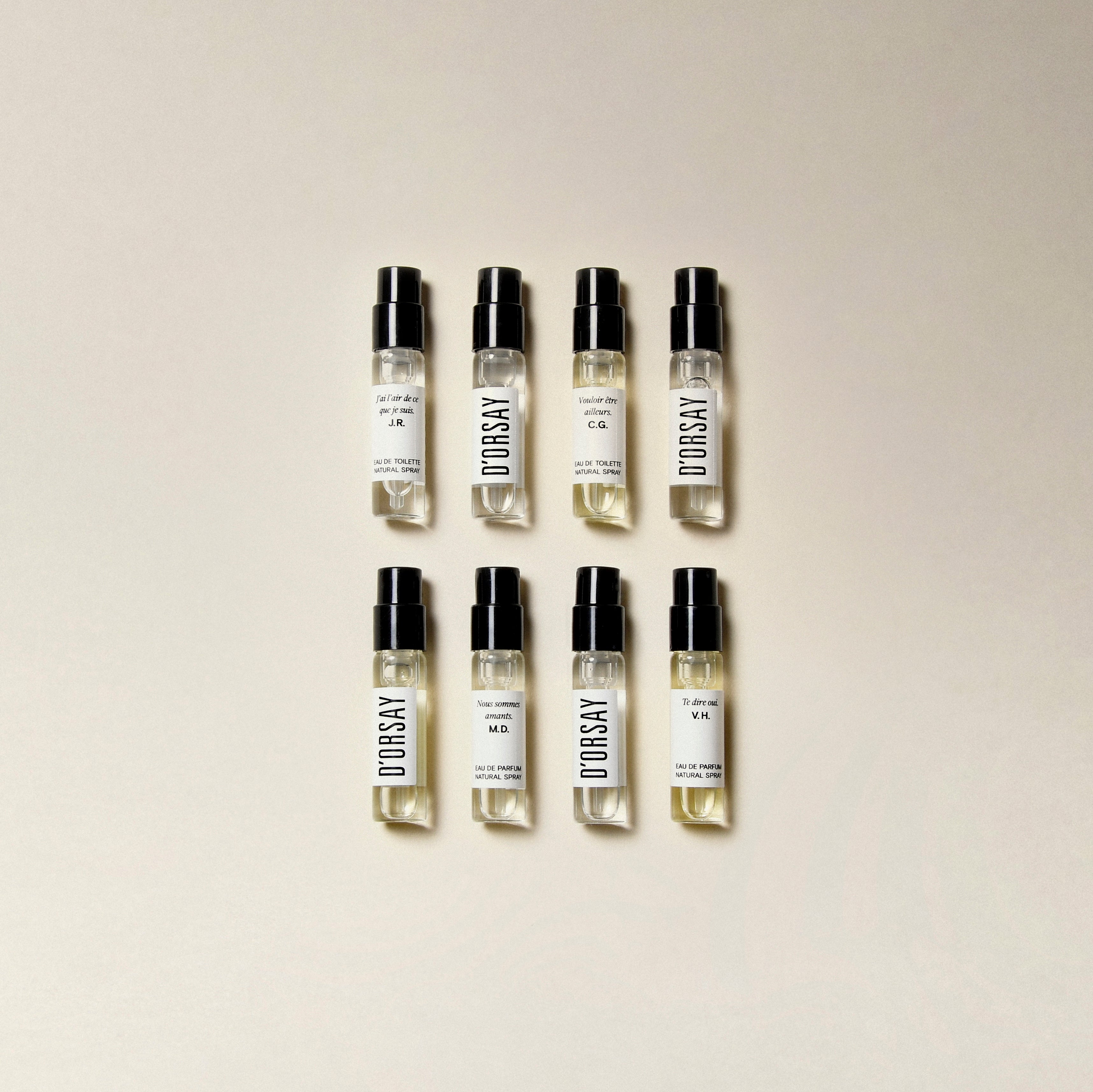 D'Orsay Discovery Kit Perfume 8 x 1.5ml – Amier Home