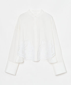 エンブロイダリーポイントシャツ|allureville OFFICIAL SITE / ONLINE