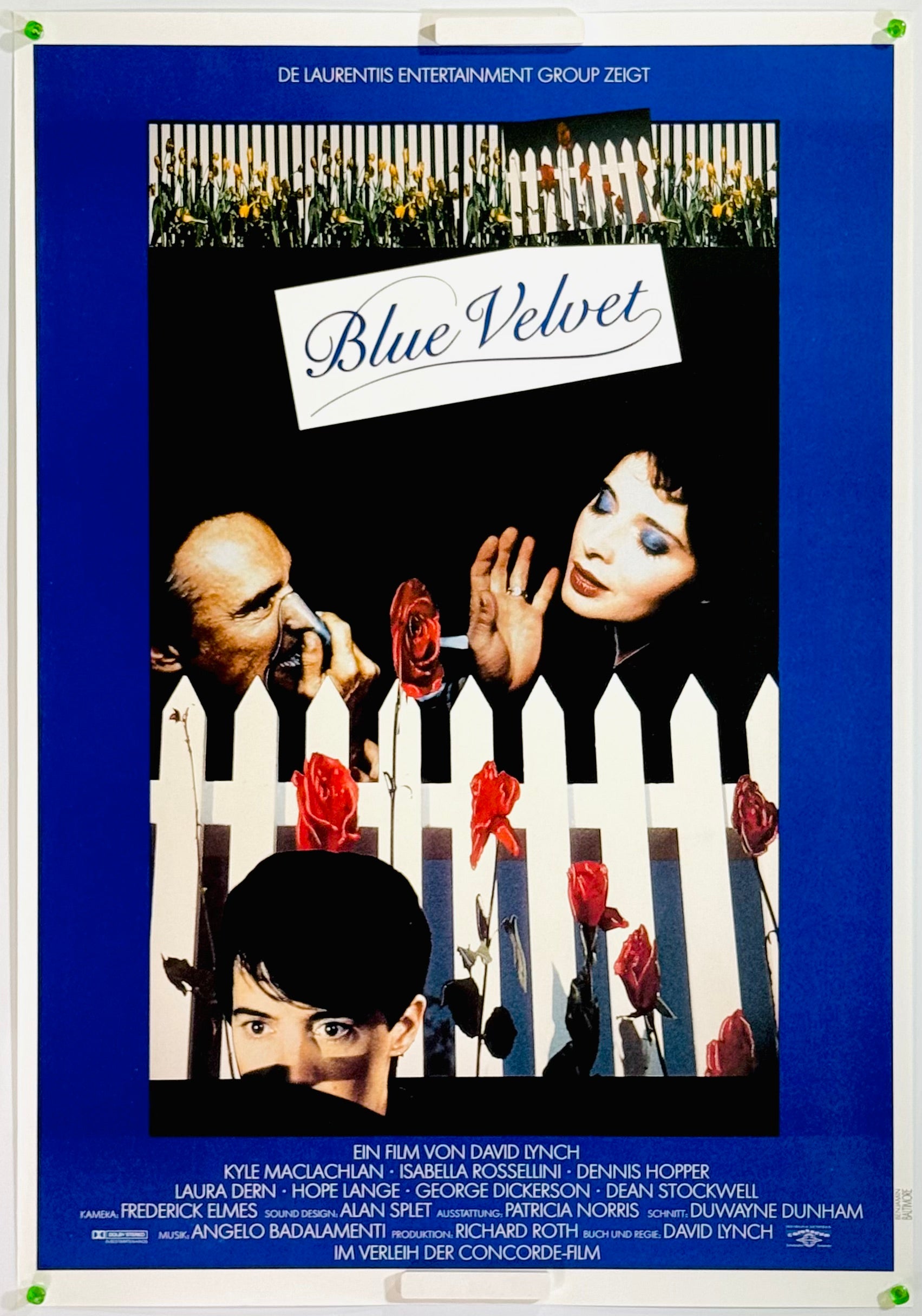ブルーベルベット』 洋画 ドイツ - 海外版映画ポスター専門店 - – Fine