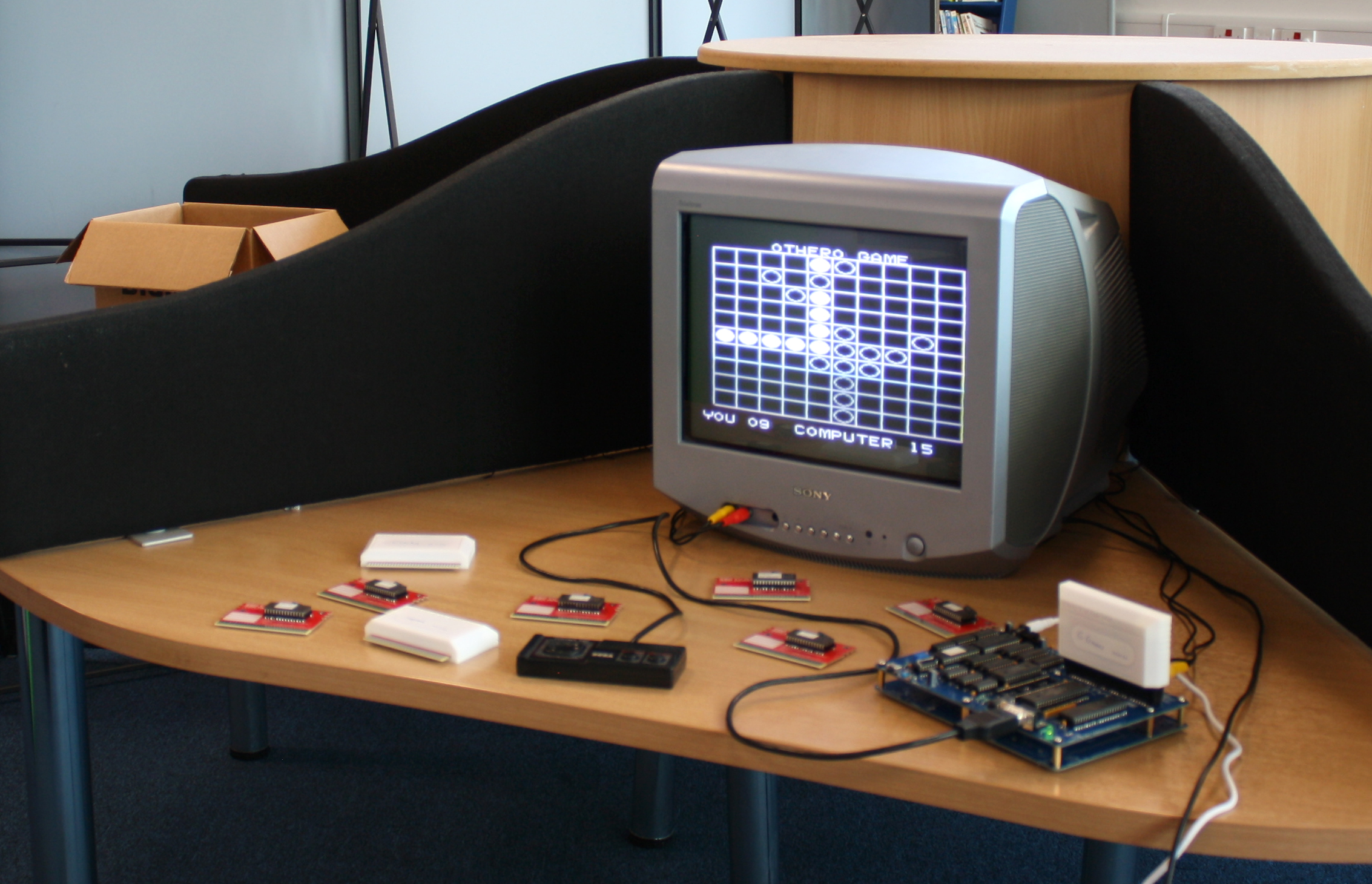 Z80 TV Game - Alex J. Lowry's Electronics Homepage