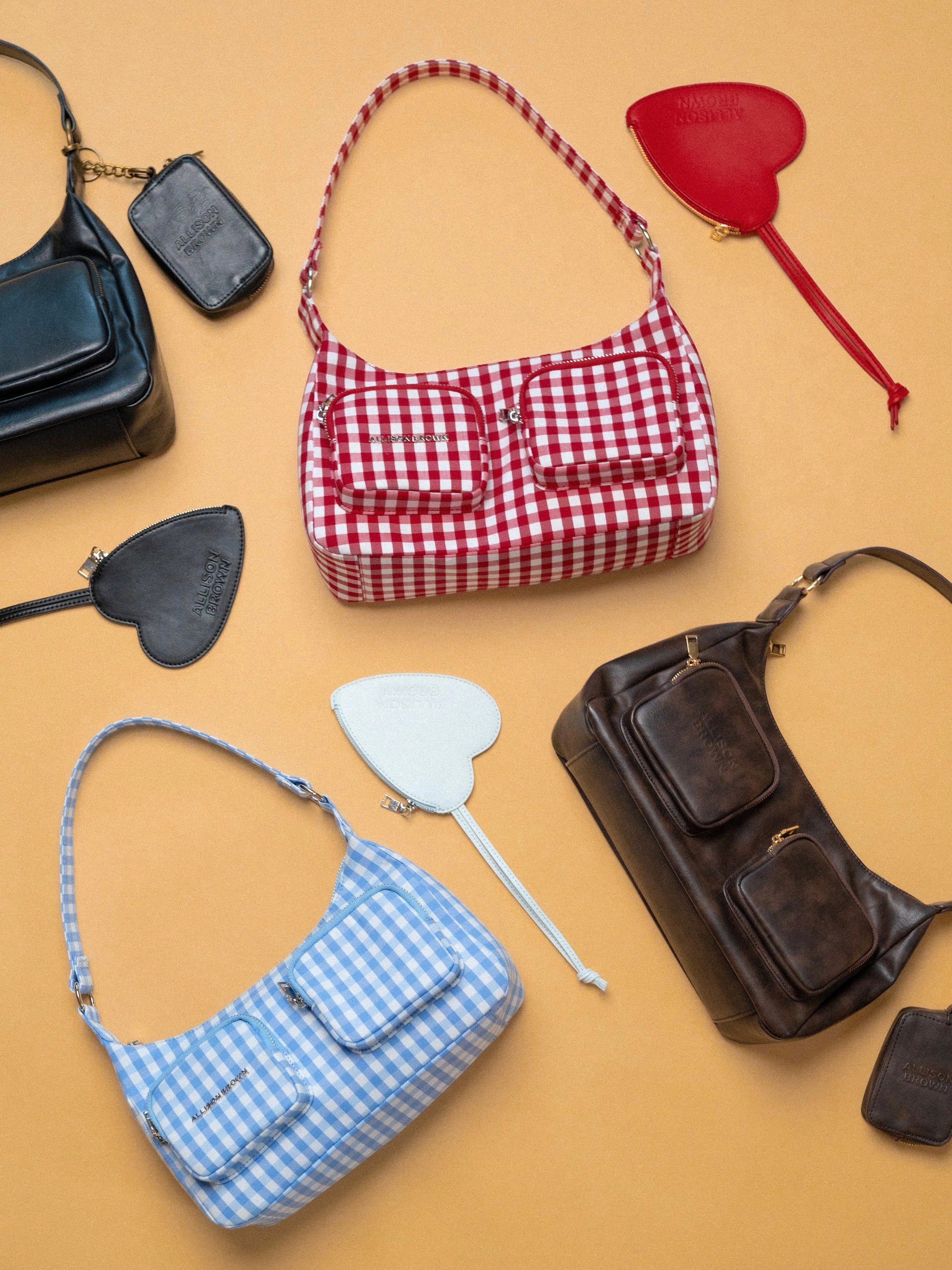 Everyday Ginghamcheck Shoulder Bag – ALLISON BROWN