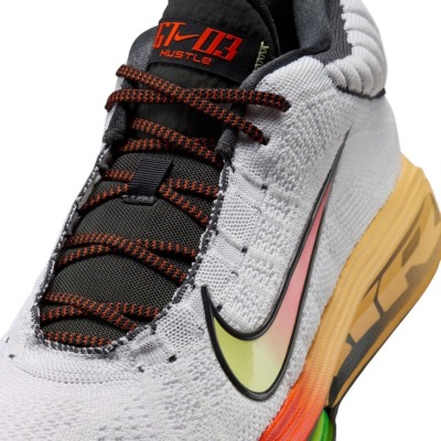 ナイキ エアズーム G.T.ハッスル 3 EP【FV5952-101】White/Safety