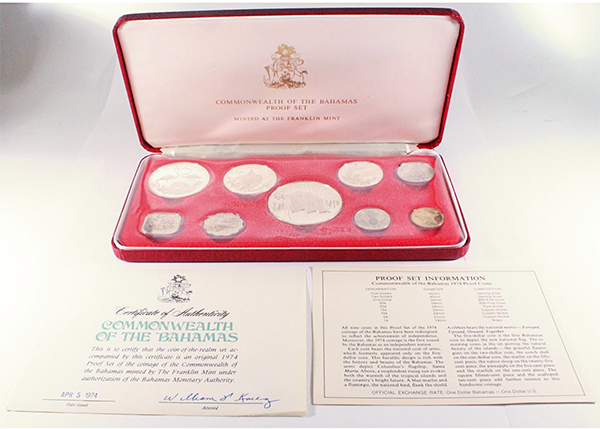 バハマ プルーフ貨幣セット(Commonwealth of The Bahamas Proof Set)の