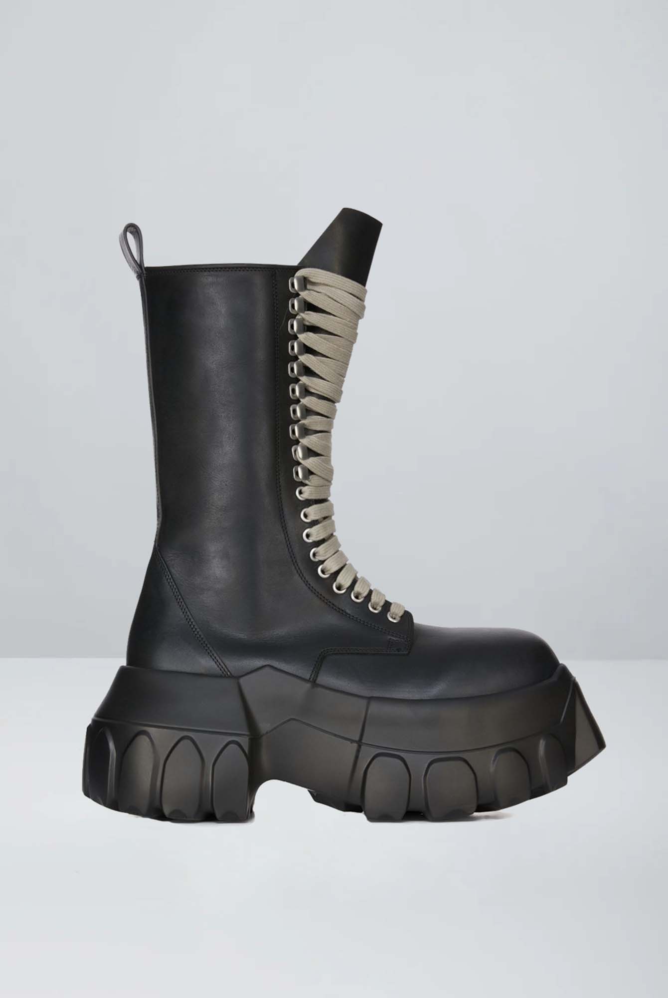 Rick Owens Army Mega Tractor Boots in Black – Antidote Fashion and