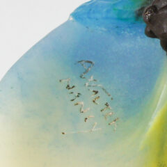 アマルリック・ワルター「蝉文 トレイ」《アンティックかとう》