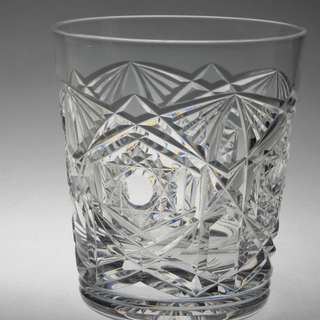 オールドバカラ「ラニー LAGNY ロックグラス H 9.8 ㎝（220