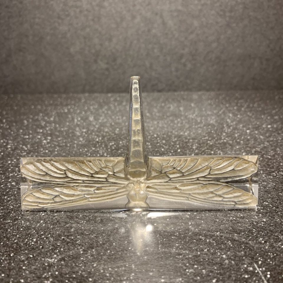 ルネ・ラリック「ナイフレスト トンボ」《アンティックかとう》