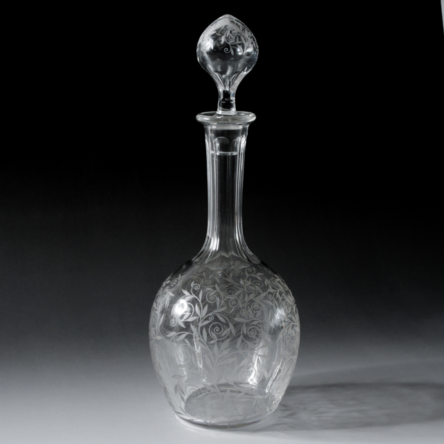 オールドバカラ「ゴルフ・ジュアン GOLFE JUAN カラフ」《アンティック