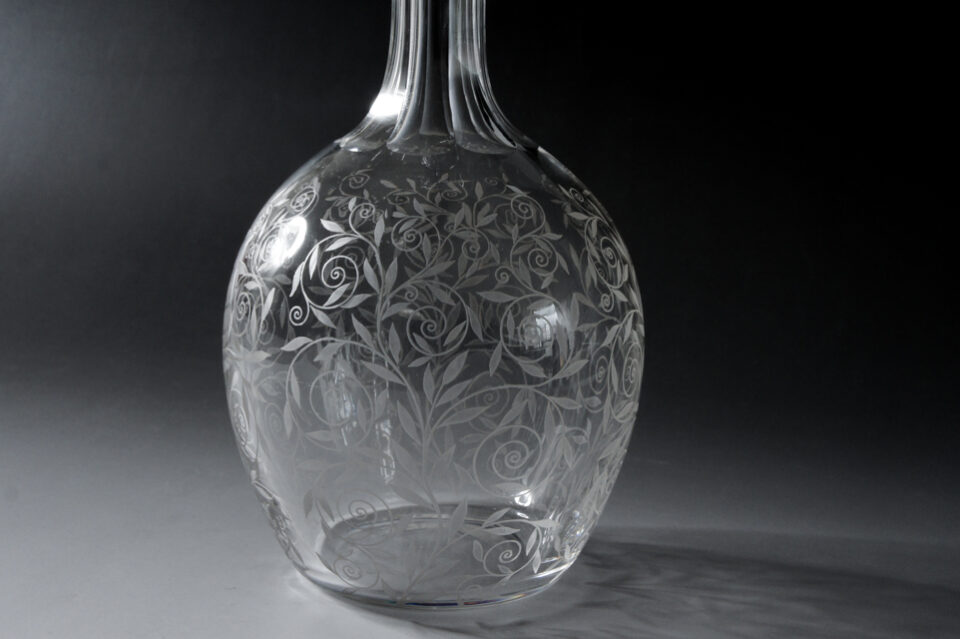 オールドバカラ「ゴルフ・ジュアン GOLFE JUAN カラフ」《アンティック